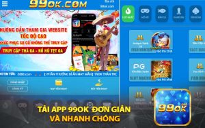 Tải app 99ok và hướng dẫn cài đặt bằng mã QR